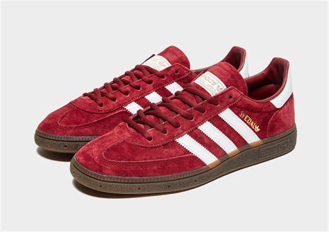 adidas Originals Handball Spezial sneakers in burgundy cord